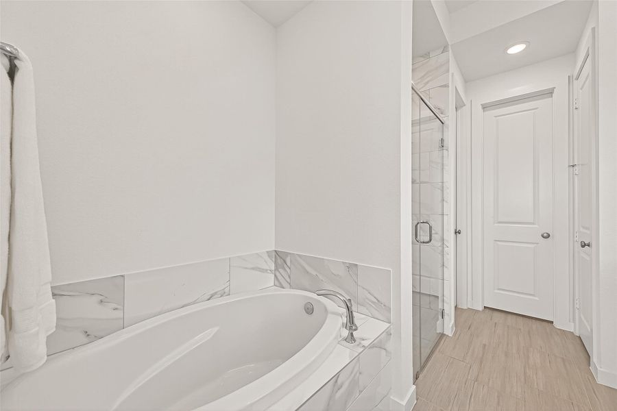 Furnished interior view inside a new home in , Katy (Image 14).