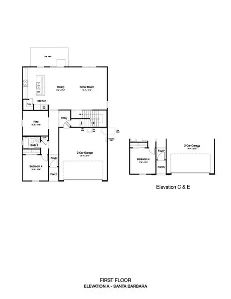 2D floor plan layout of this home in Artisan at Asante, Surprise, AZ (Image 2). 2D floor plan layout of this home in Artisan at Asante, Surprise, AZ (Image 2).