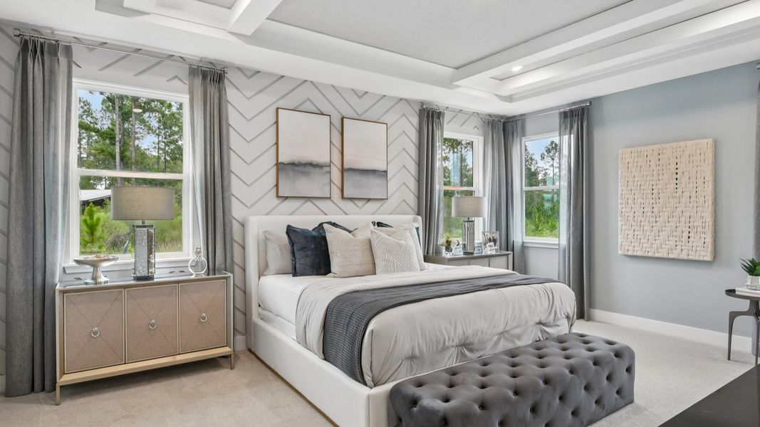 DRB Homes Primary Suite - Not Photo of Actual Home