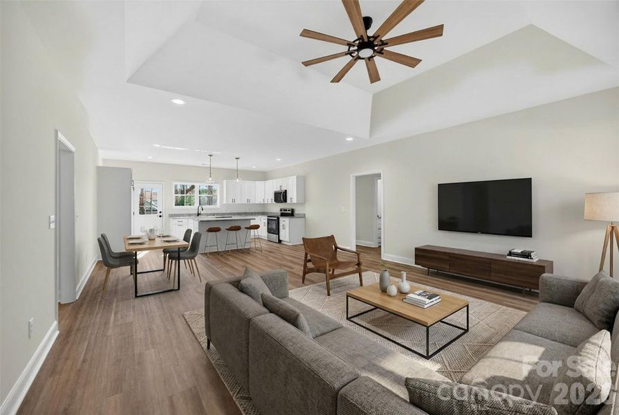 Furnished interior view inside a new home in , Rockwell (Image 5).