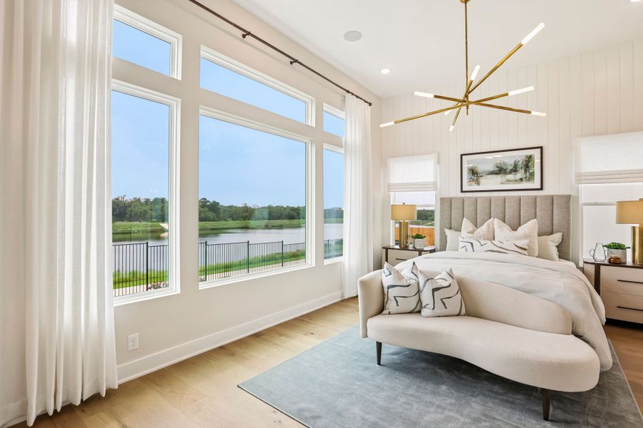 Representative furnished interior of a home built from the 5051 by Risewell Homes in Freedom at Anthem, Kyle (Image 13).