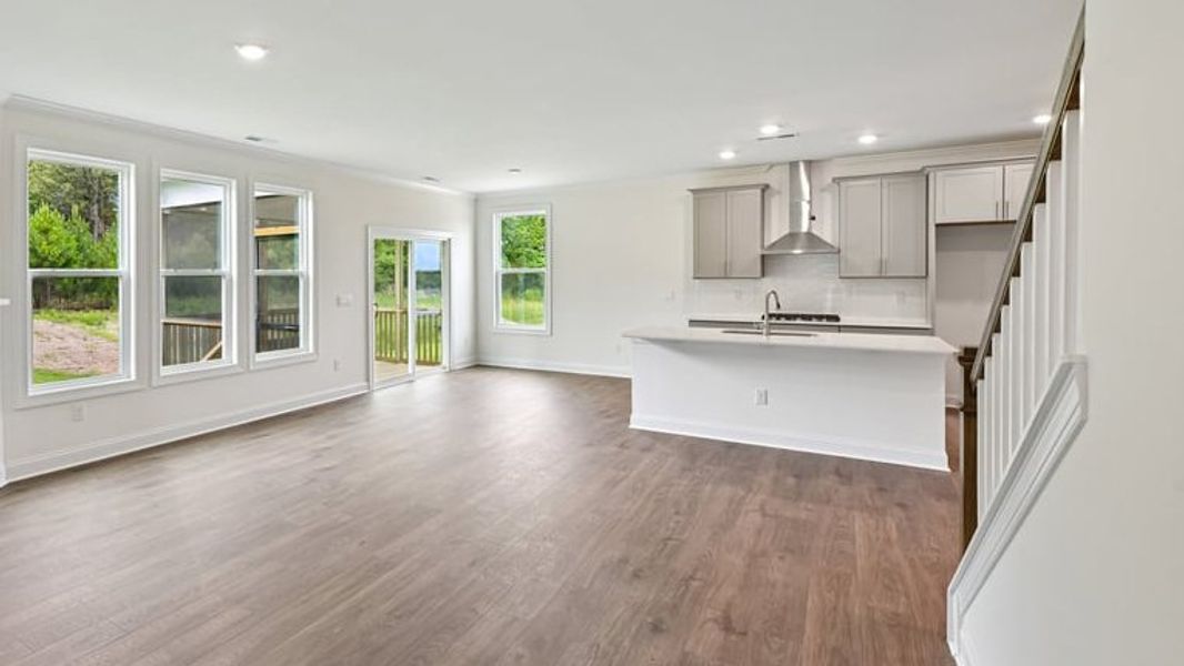 Spacious, unfurnished interior of a new home in The Estates Park, Apex (Image 19).