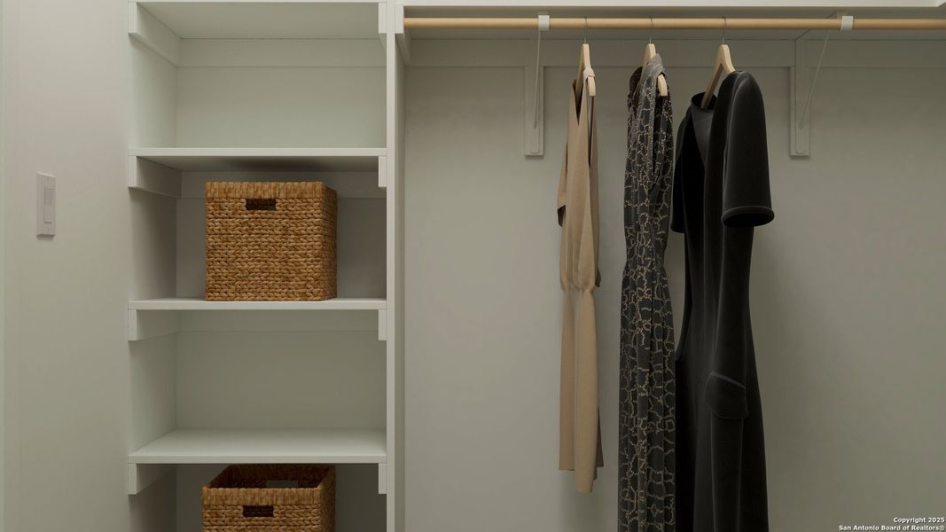 Close-up of interior finishes inside a home in Morgan Meadows, San Antonio (Image 18).