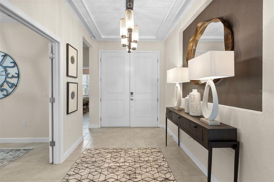 Furnished interior view inside a new home in Rye Ranch, Parrish (Image 2).