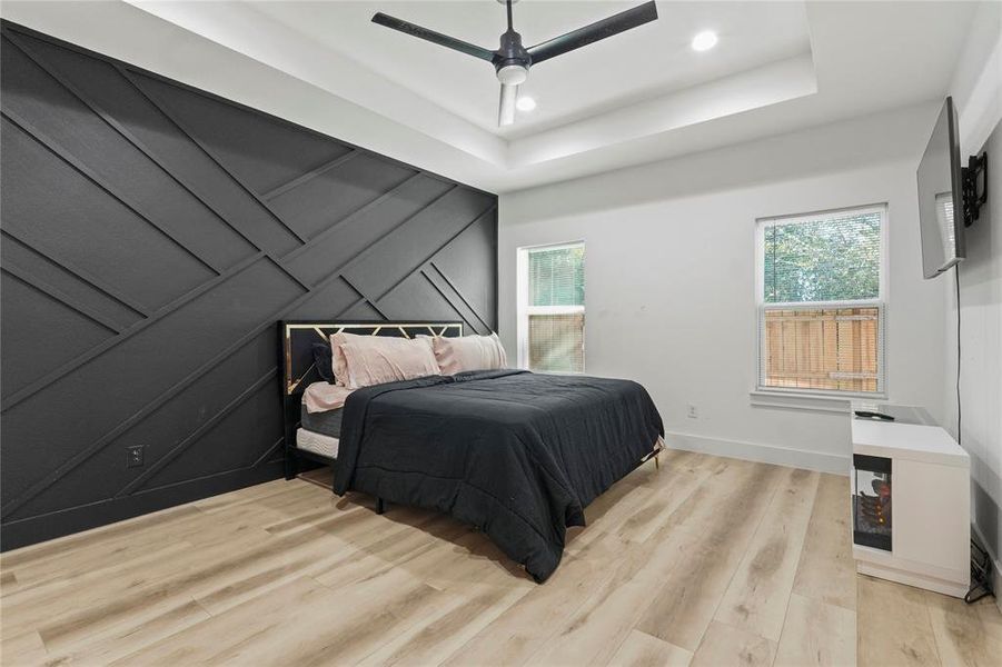 Furnished interior view inside a new home in , Dallas (Image 11).