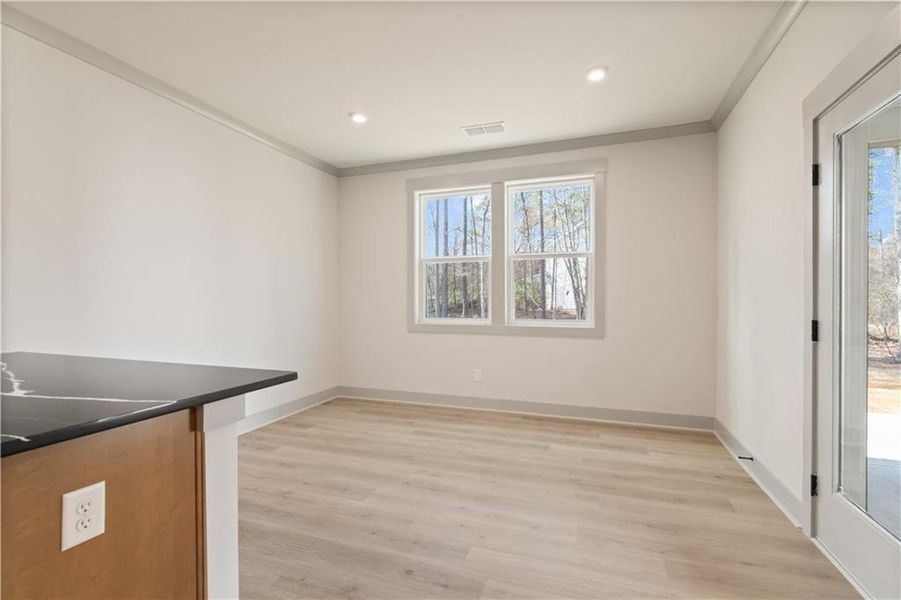 Spacious, unfurnished interior of a new home in Cambridge at Steels Bridge, Canton (Image 11). Spacious, unfurnished interior of a new home in Cambridge at Steels Bridge, Canton (Image 11).