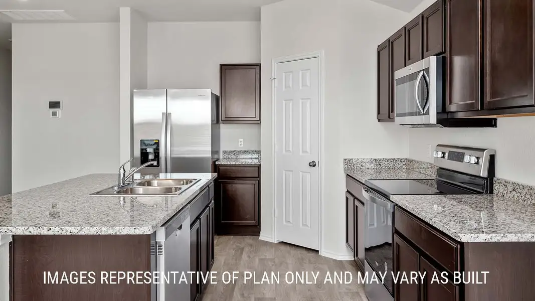 Furnished interior view inside a new home in The Villages at Schwertner Ranch, Jarrell (Image 5).