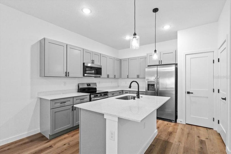 Furnished interior view inside a new home in , Beverly Hills (Image 9).