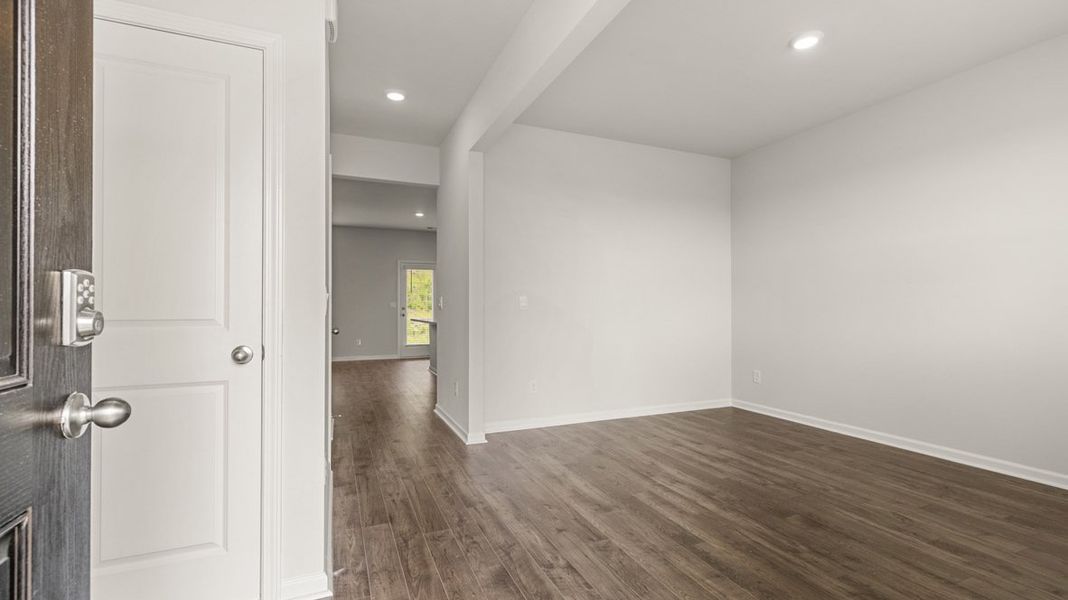 Spacious, unfurnished interior of a new home in Highland Hills, Graniteville (Image 30). Spacious, unfurnished interior of a new home in Highland Hills, Graniteville (Image 30).