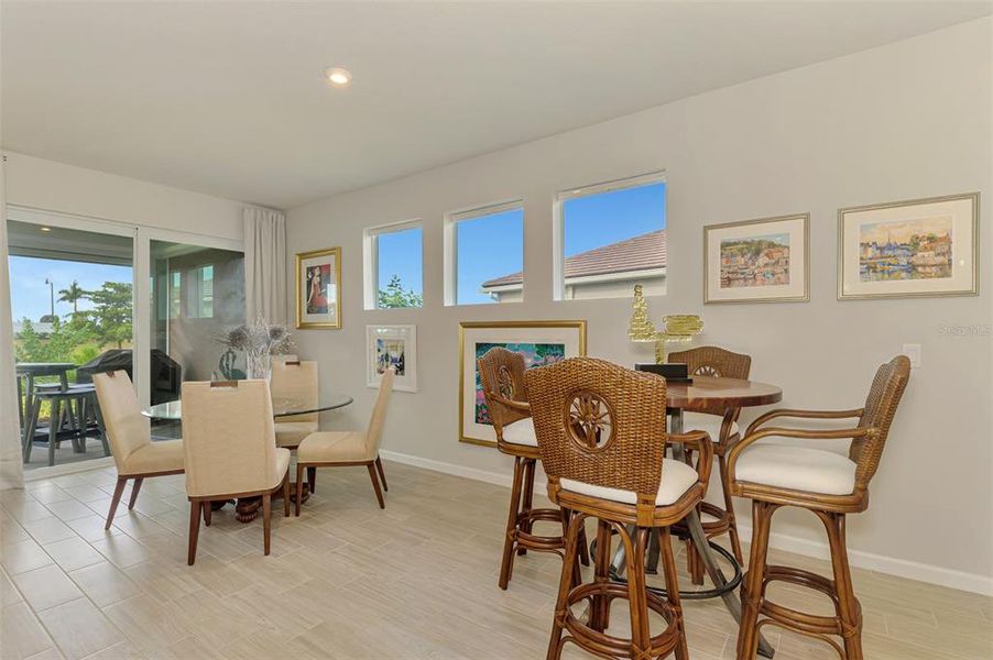 Furnished interior view inside a new home in Brightmore at Wellen Park, Venice (Image 49). Furnished interior view inside a new home in Brightmore at Wellen Park, Venice (Image 49).