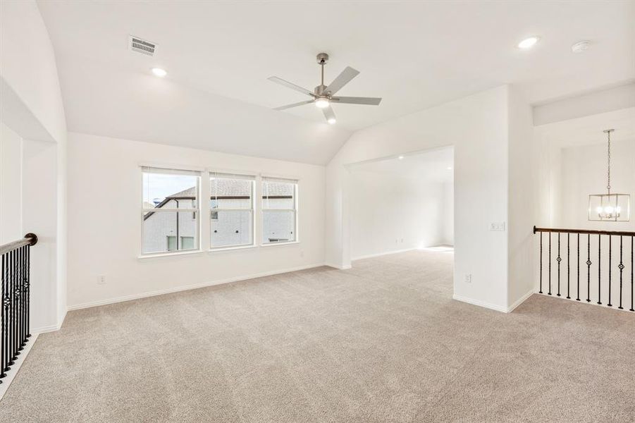 Spacious, unfurnished interior of a new home in ArrowBrooke, Aubrey (Image 34). Spacious, unfurnished interior of a new home in ArrowBrooke, Aubrey (Image 34).