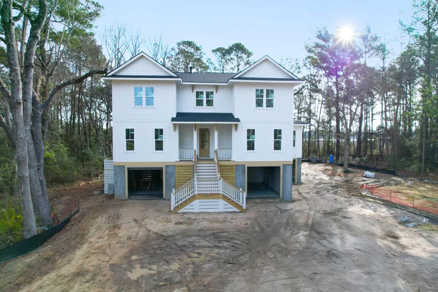 In-progress construction of a new home in , Awendaw, SC (Image 24).