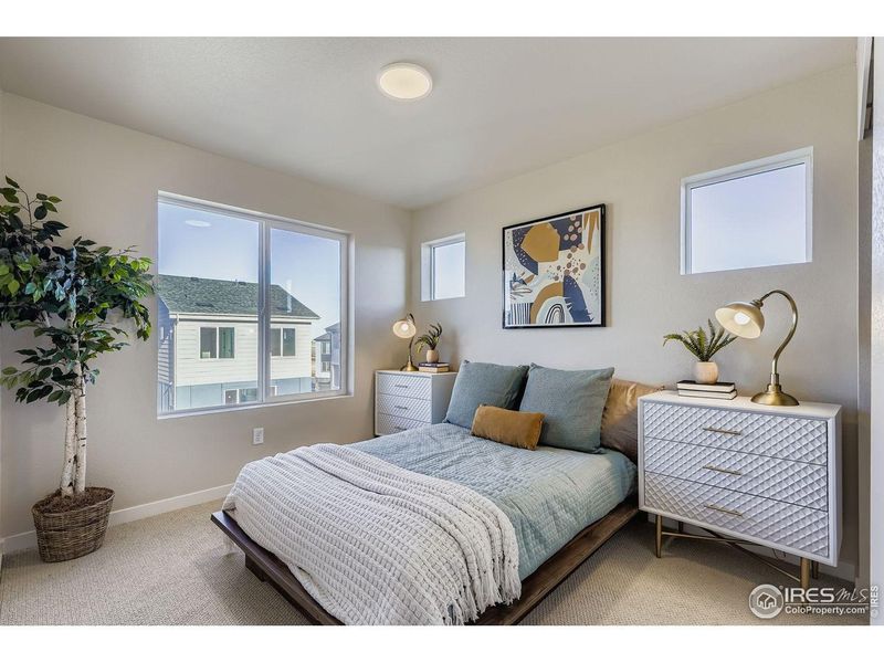 Furnished interior view inside a new home in Baseline, Broomfield (Image 42).
