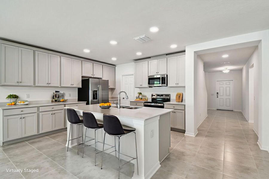 Kitchen - Virtually Staged