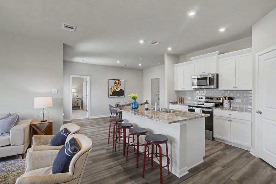 Furnished interior view inside a new home in Pleasant Hill, Bryan (Image 7).