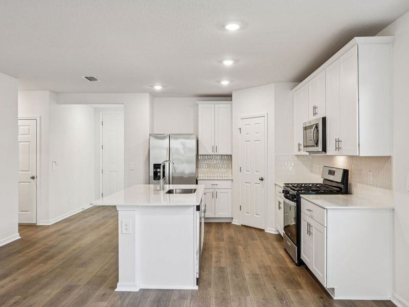 Furnished interior view inside a new home in Springs at Lake Alfred - Signature Series, Lake Alfred (Image 3).