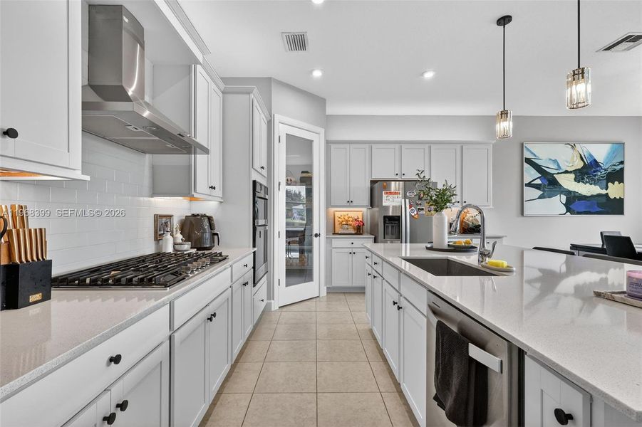 Furnished interior view inside a new home in , Port St. Lucie (Image 38).