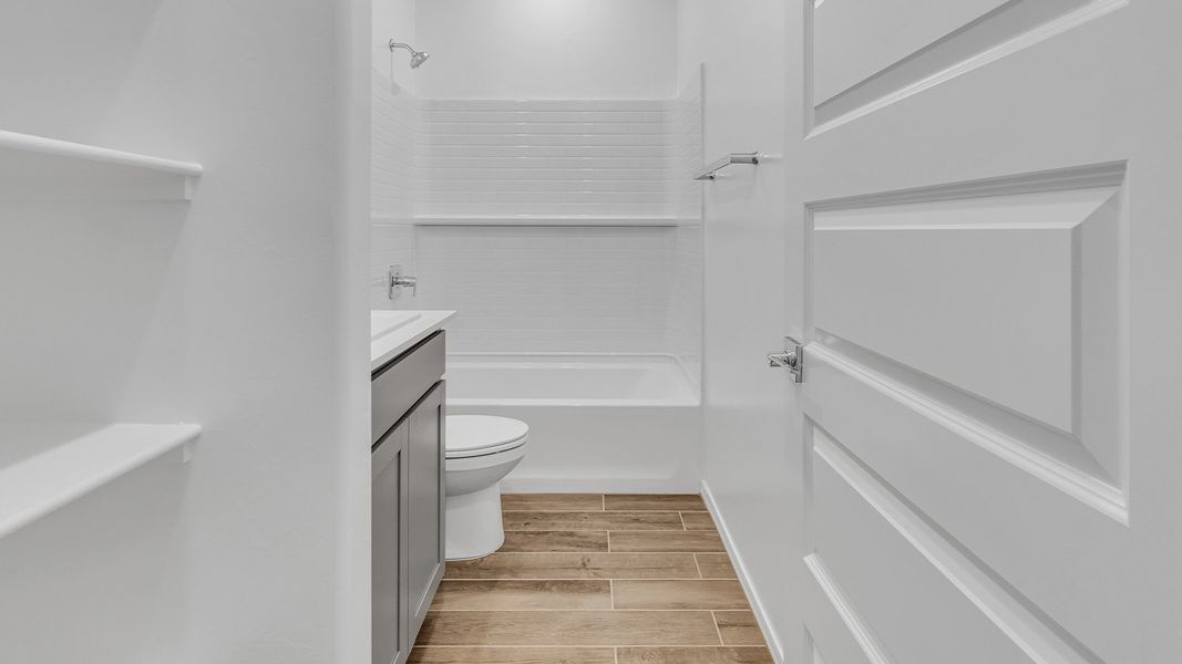 Furnished interior view inside a new home in Barnett Village, Marana (Image 18).