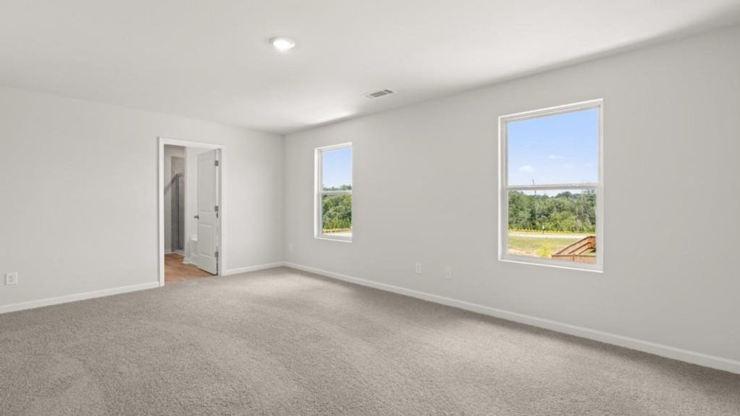 Spacious, unfurnished interior of a new home in Hamptons at Riverwood South, Dallas (Image 13). Spacious, unfurnished interior of a new home in Hamptons at Riverwood South, Dallas (Image 13).