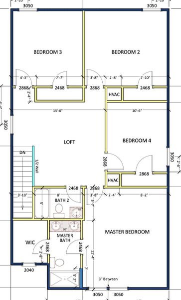 2D floor plan layout of this home in Arcadia Village, Arcadia, SC (Image 2). 2D floor plan layout of this home in Arcadia Village, Arcadia, SC (Image 2).