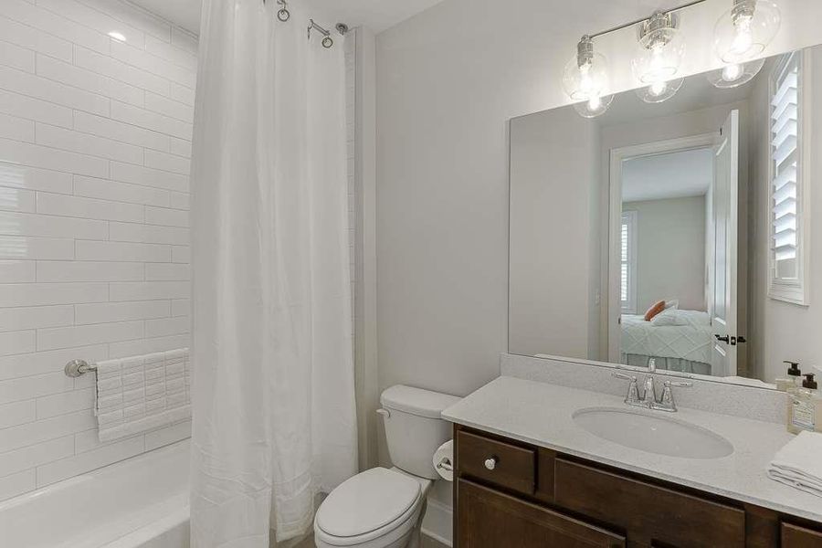 Furnished interior view inside a new home in , Hoschton (Image 33).
