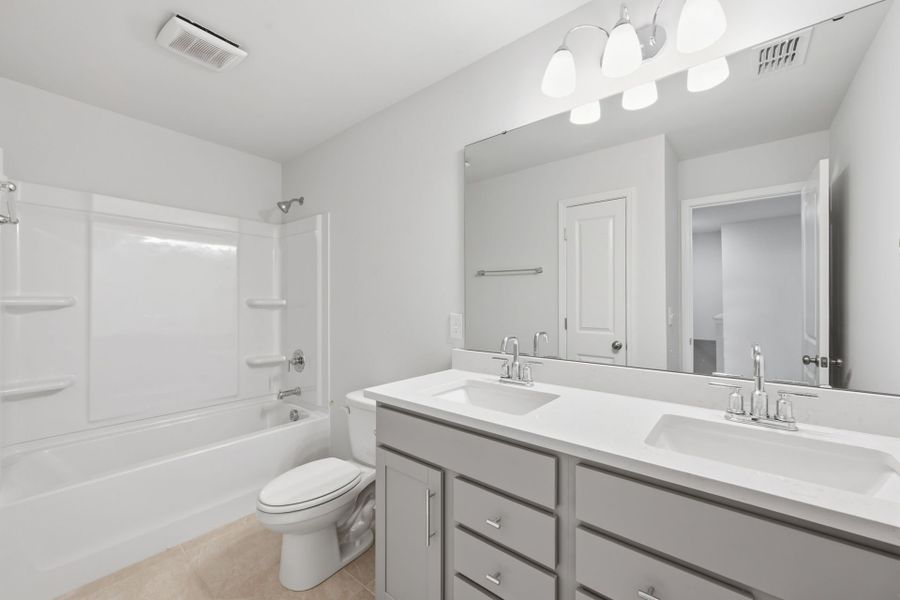 Furnished interior view inside a new home in Grand Arbor, Blythewood (Image 7).