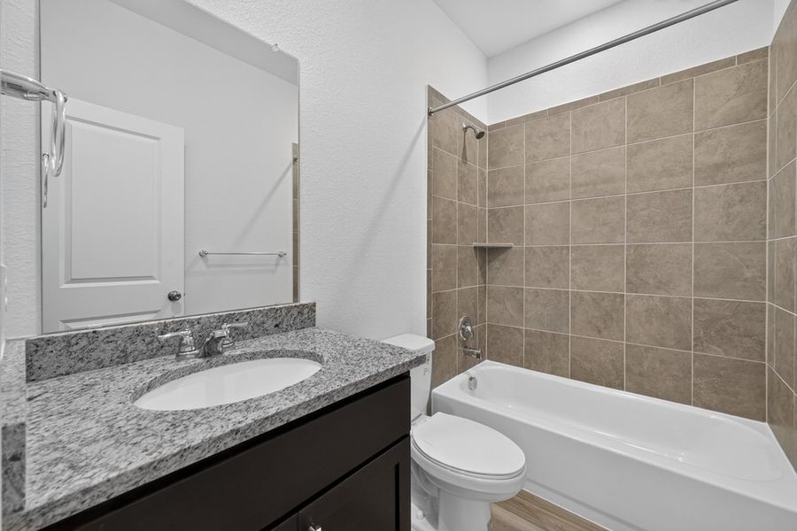 Furnished interior view inside a new home in Lisso, Pflugerville (Image 10).