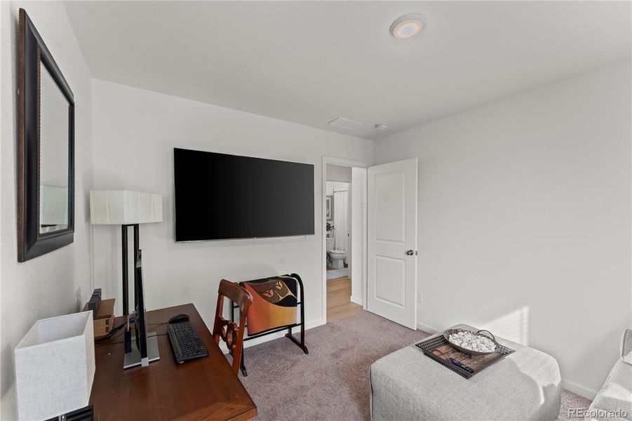 Furnished interior view inside a new home in , Colorado Springs (Image 11).