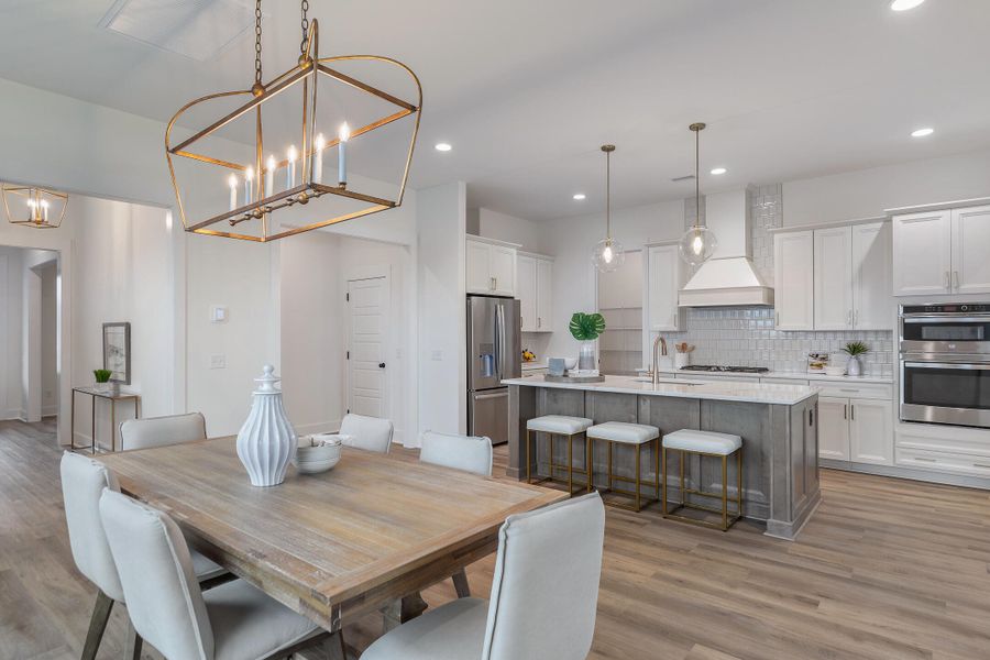 Furnished interior view inside a new home in , Summerville (Image 8).