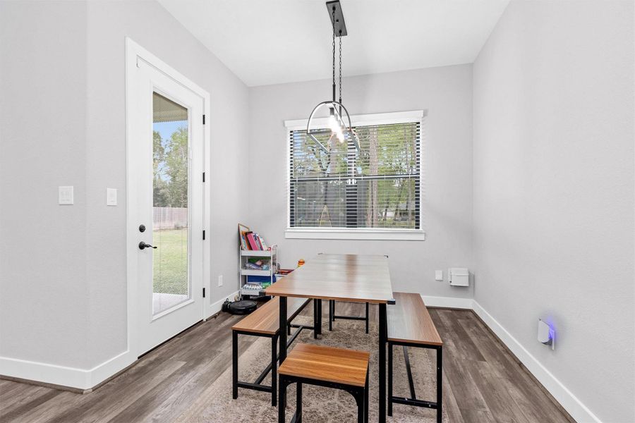 Furnished interior view inside a new home in , Magnolia (Image 5).