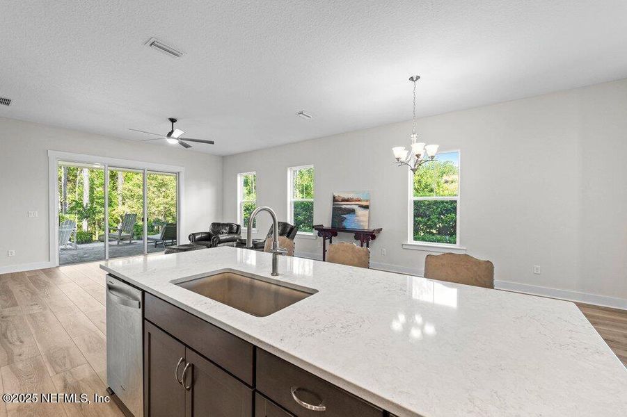Furnished interior view inside a new home in , Ponte Vedra (Image 4).