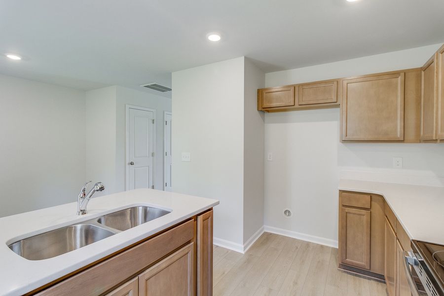 Furnished interior view inside a new home in Padgett Commons, Hopkins (Image 9). Furnished interior view inside a new home in Padgett Commons, Hopkins (Image 9).