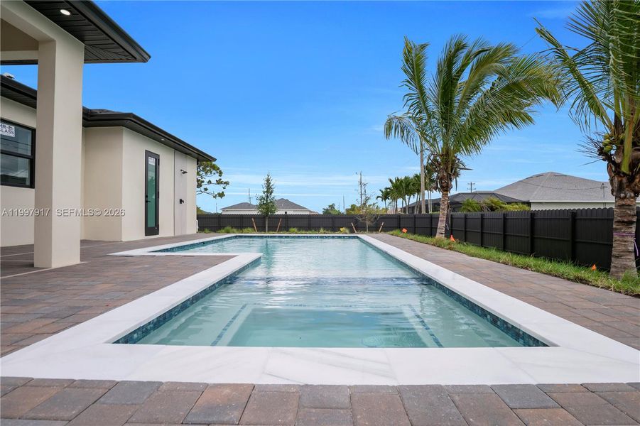 Exterior details and patio area of a home in , Cape Coral (Image 21). Exterior details and patio area of a home in , Cape Coral (Image 21).