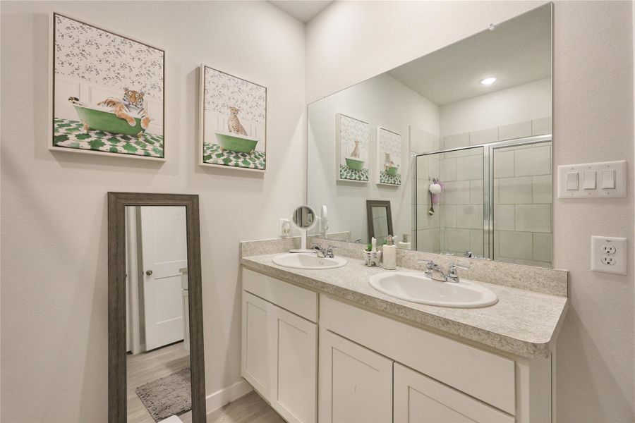 Furnished interior view inside a new home in , Porter (Image 21).