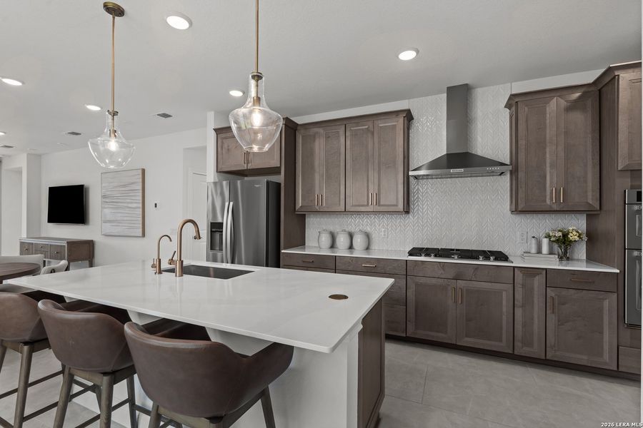 Furnished interior view inside a new home in Del Webb New Braunfels at Veramendi, New Braunfels (Image 12).