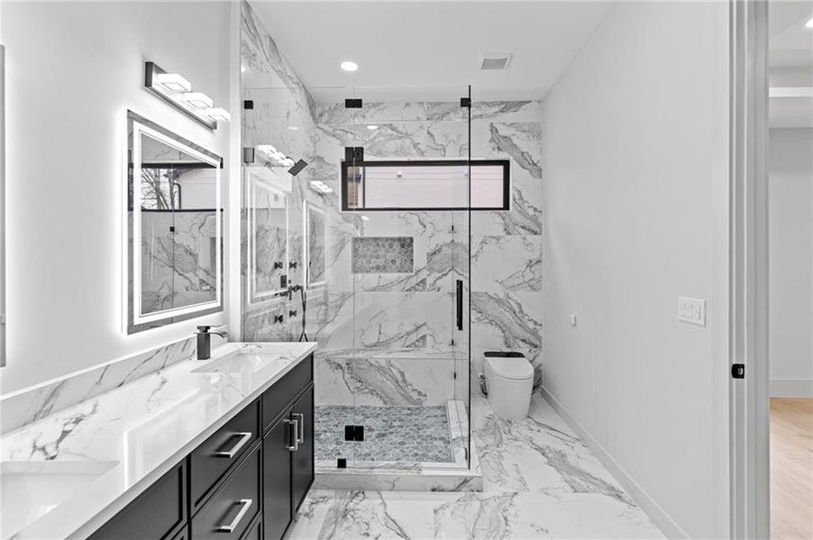 Furnished interior view inside a new home in , Lawrenceville (Image 38).