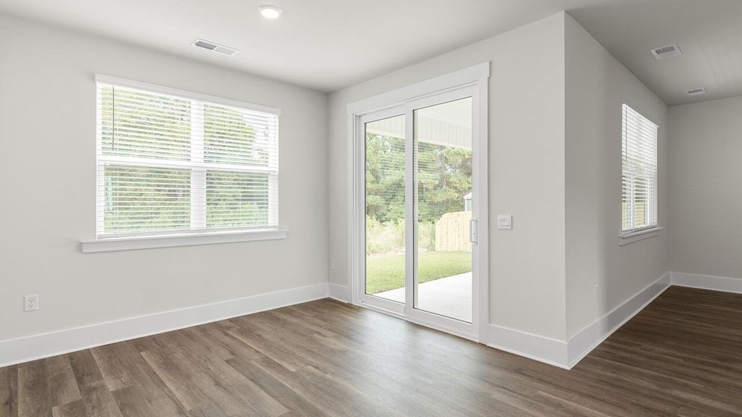 Spacious, unfurnished interior of a new home in The Haven at Indigo Preserve, Leland (Image 17).