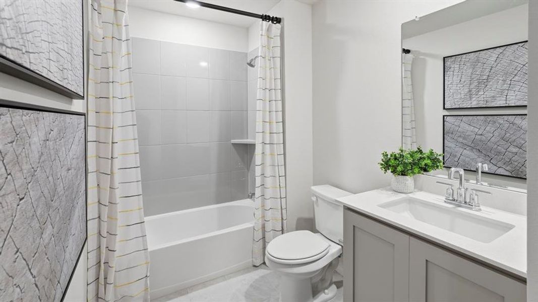 Furnished interior view inside a new home in The Woods at Lindsey Place, Anna (Image 22). Furnished interior view inside a new home in The Woods at Lindsey Place, Anna (Image 22).