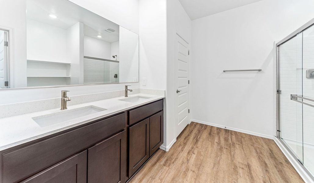 Furnished interior view inside a new home in Saguaro Bloom, Marana (Image 11). Furnished interior view inside a new home in Saguaro Bloom, Marana (Image 11).