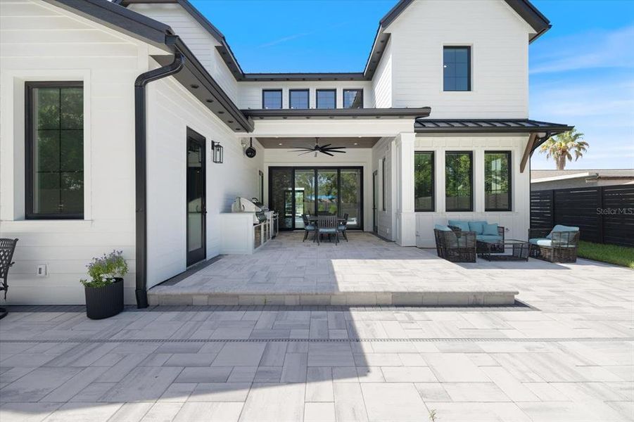 Exterior details and patio area of a home in , Sarasota (Image 3).