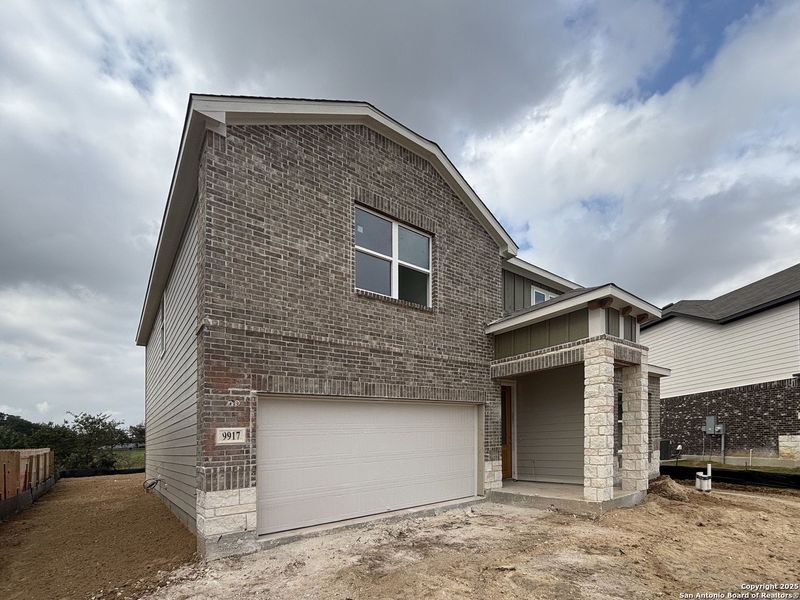 In-progress construction of a new home in , Schertz, TX (Image 26).