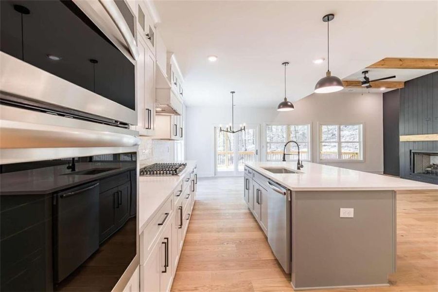 Furnished interior view inside a new home in , Gainesville (Image 6). Furnished interior view inside a new home in , Gainesville (Image 6).