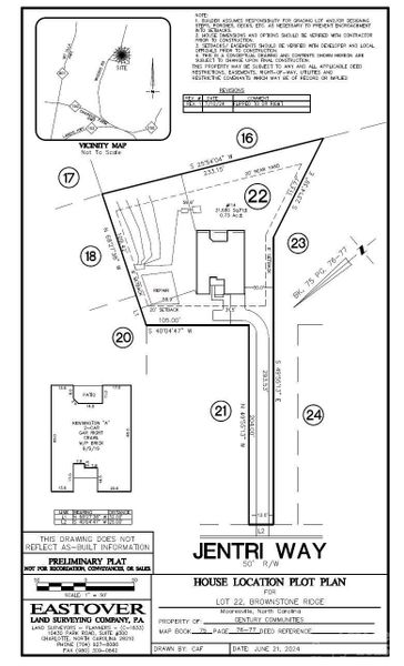 2D floor plan layout of this home in Brownstone Ridge, Mooresville, NC (Image 3).