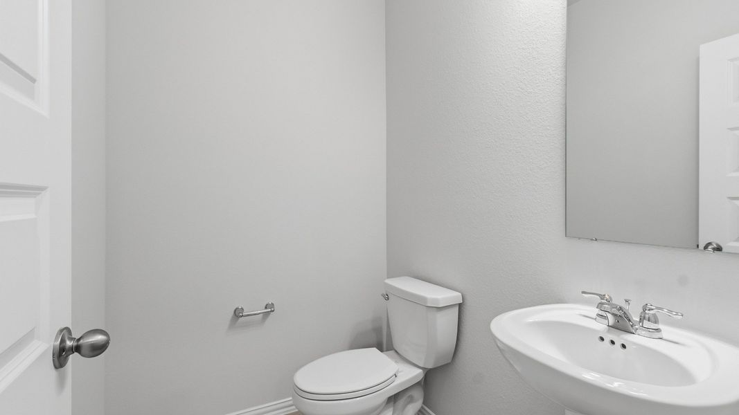 Furnished interior view inside a new home in The Woodlands Hills, Willis (Image 20).