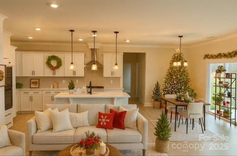 Furnished interior view inside a new home in Westport, York (Image 2).