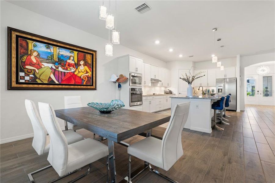 Furnished interior view inside a new home in , Punta Gorda (Image 9).