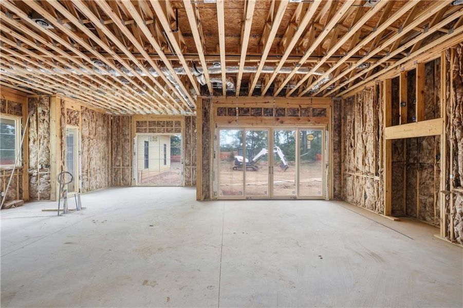 In-progress construction of a new home in , Atlanta, GA (Image 17).