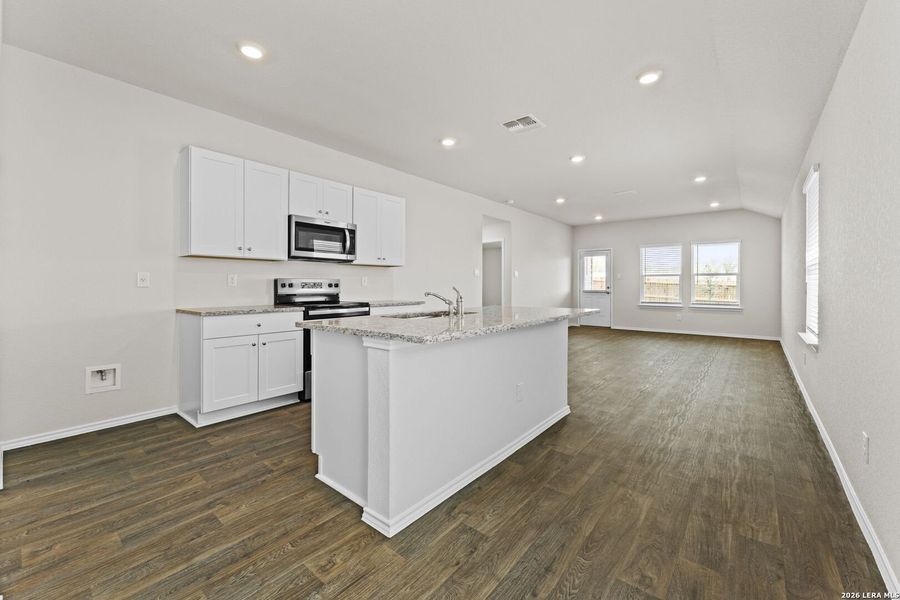 Furnished interior view inside a new home in Stonehill, San Antonio (Image 8).