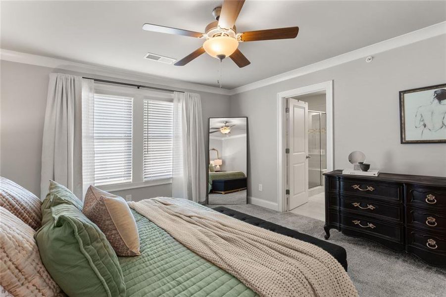 Furnished interior view inside a new home in Terrace at Riverview Landing, Smyrna (Image 11).