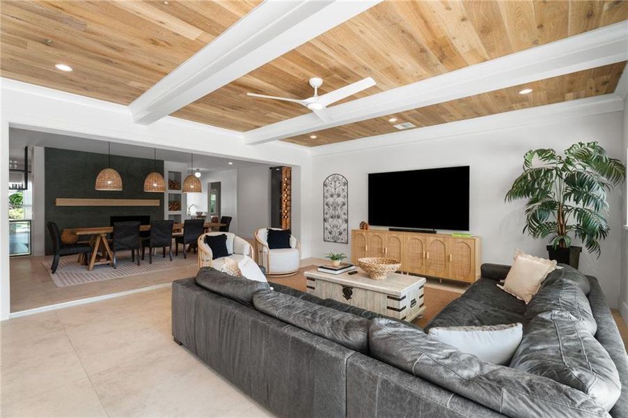 Furnished interior view inside a new home in , Vero Beach (Image 11).